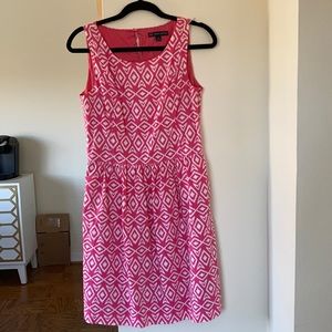 Casual Pink Shift Dress